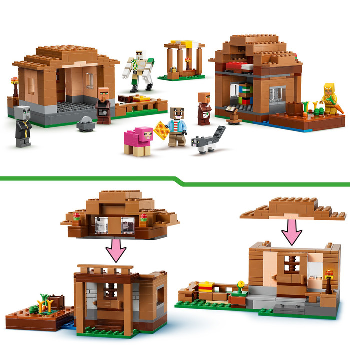 LEGO Minecraft Oproeper Dorpsaanval 21596 visual leverancier
