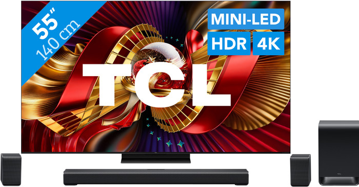 TCL SQD Mini-led 55" C89L (2026) + TCL S65K Main Image
