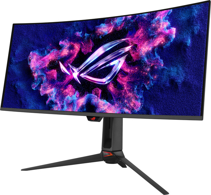 ASUS ROG Swift PG34WCDN QD-OLED Curved voorkant