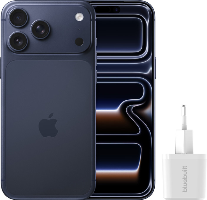 Apple iPhone 17 Pro Max 256GB Blauw + Snellader Main Image