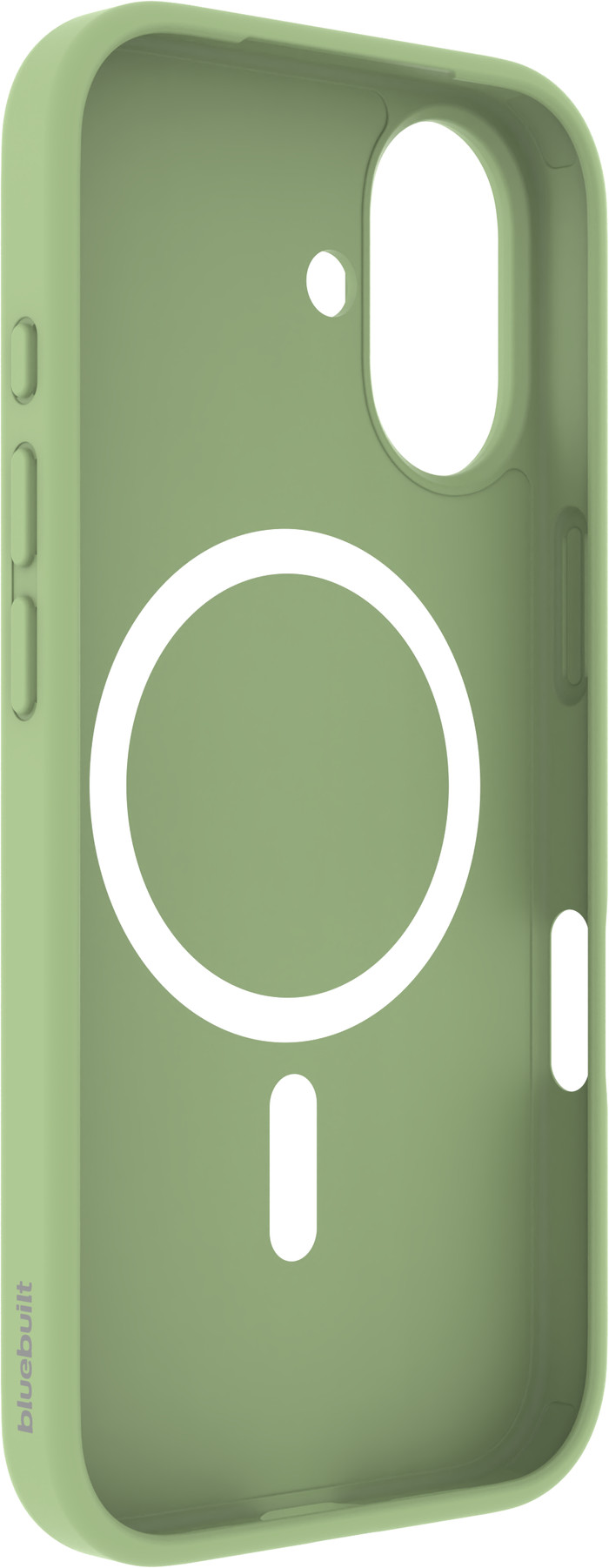 BlueBuilt Protective Back Cover with MagSafe Apple iPhone 17 Green right side