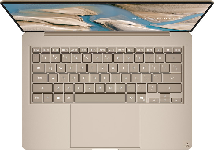 ASUS Zenbook 14 OLED Copilot+ PC UX3480KA-U1284W bovenkant
