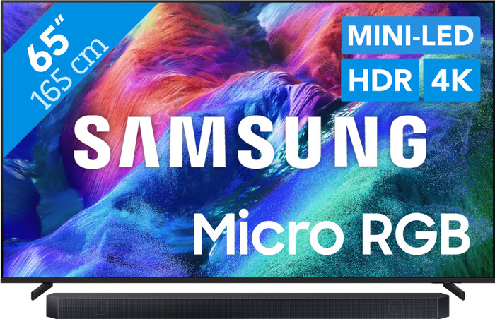 Samsung Micro RGB 65" R95H (2026) + Samsung HW-Q600H (2026) Main Image