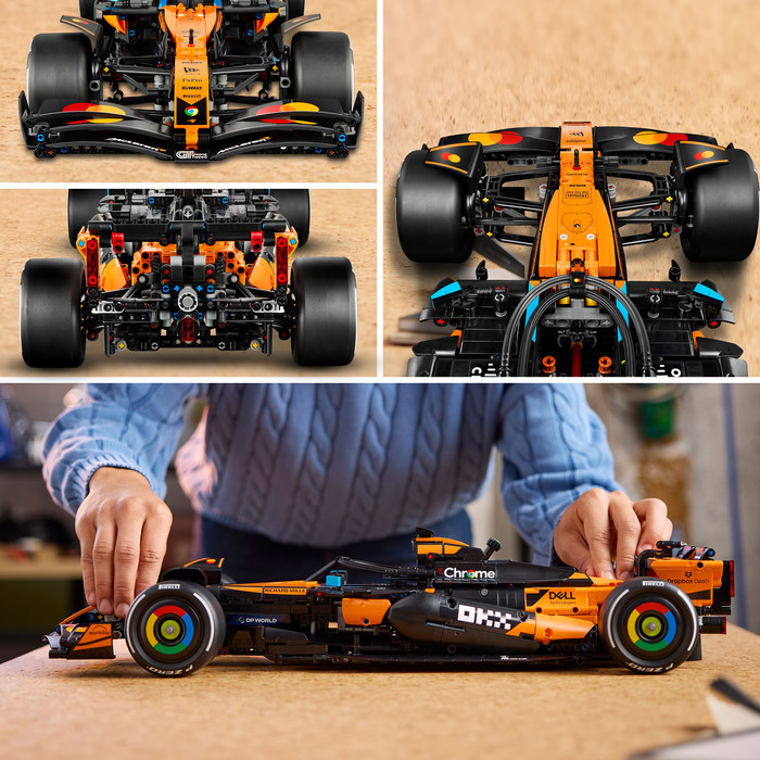 LEGO Technic McLaren MCL39 F1 auto 42228 product in gebruik