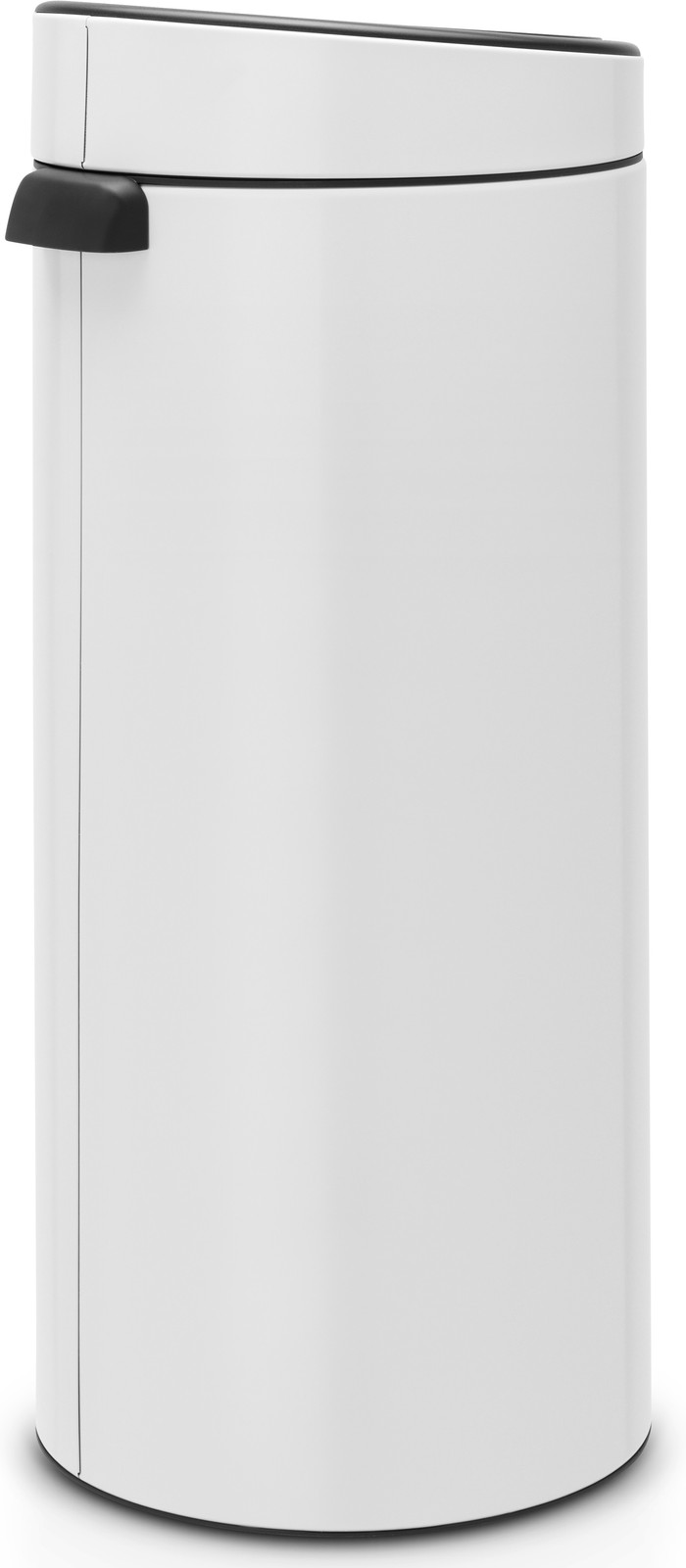 Brabantia Touch Bin 30 Liter White + Vuilniszakken (120 stuks) achterkant