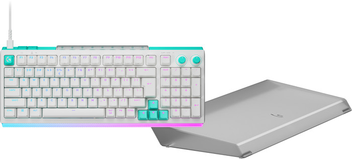 Logitech G512 X 98 Gaming Toetsenbord Qwerty Wit + Polssteun Main Image