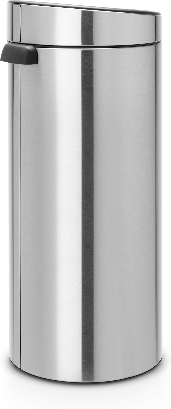 Brabantia Touch Bin 30 Liter Matt Steel Fingerprint Proof + Vuilniszakken (120 stuks) achterkant