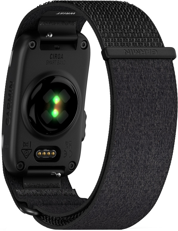Garmin CIRQA Smart Band S/M Zwart achterkant