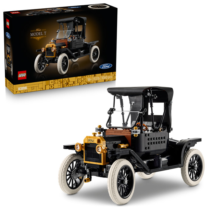 LEGO Icons Ford Model T 11376 rechterkant