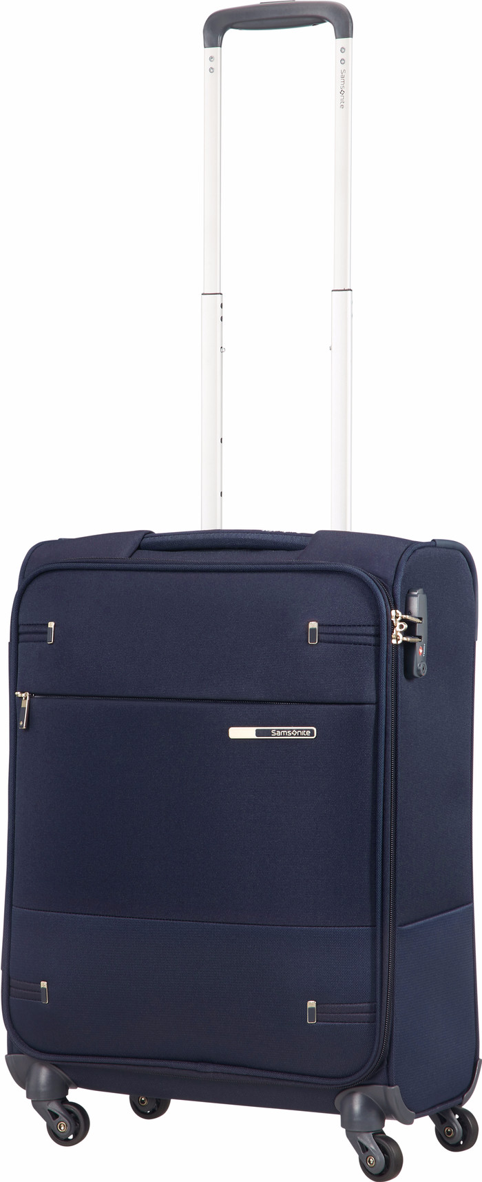 Samsonite Base Boost Spinner 55cm Navy Blue right side