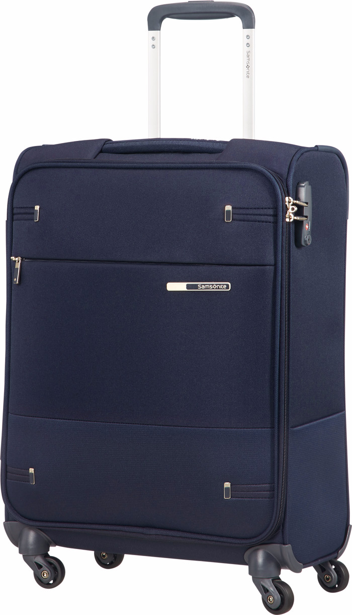 Samsonite Base Boost Spinner 55cm Navy Blue Main Image