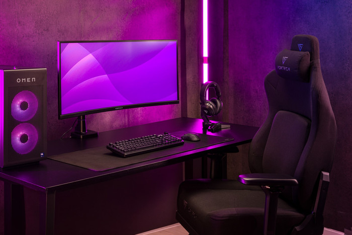 Vortech Pro 34 inches Quad HD Curved product in use