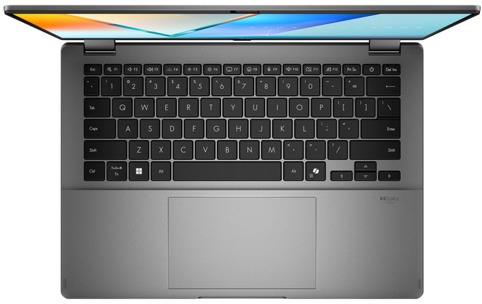 ASUS Vivobook 14 Flip TP3407SA-SG262W bovenkant