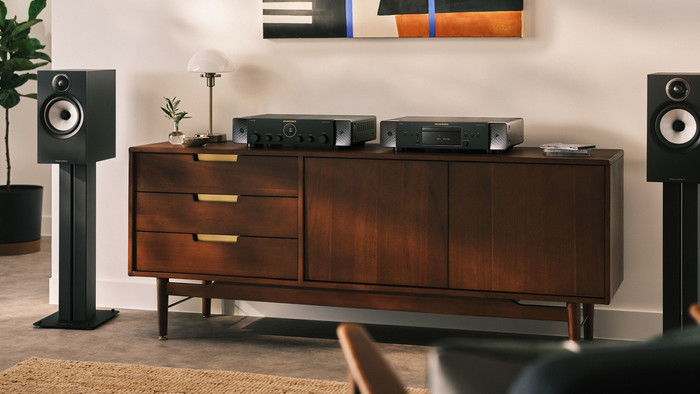 Marantz MODEL 70 Zwart product in gebruik