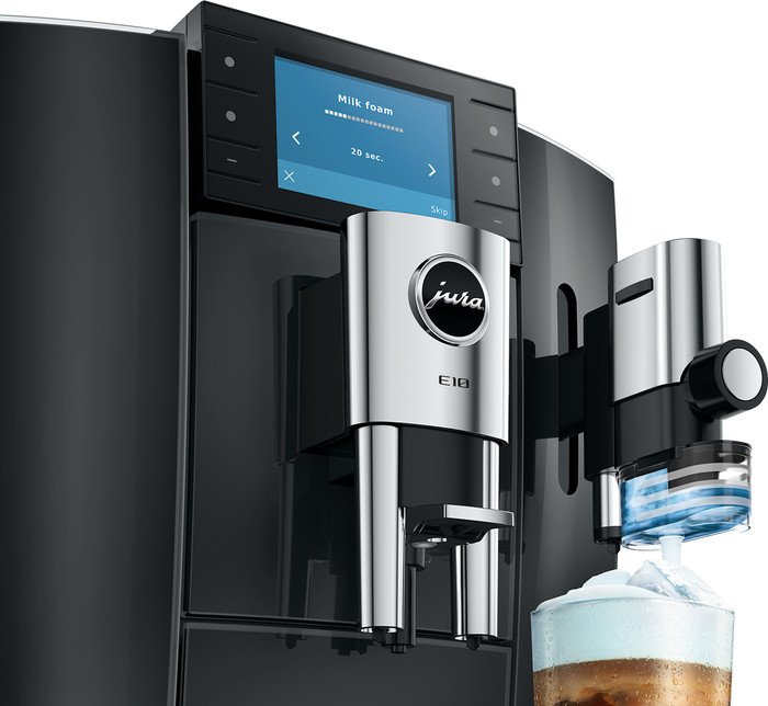 JURA E10 Diamond Black (EA) detail