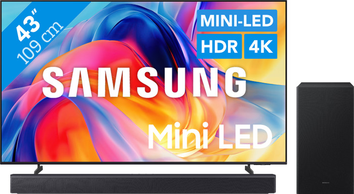 Samsung Mini-led 43" M73H (2026) + Samsung HW-B450F (2025) Main Image