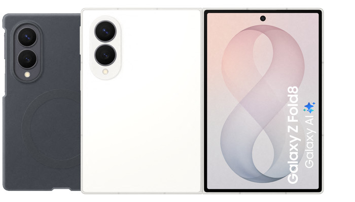 Samsung Galaxy Z Fold 8 512GB Lila 5G + Siliconen Back Cover met Magneet Zwart Main Image