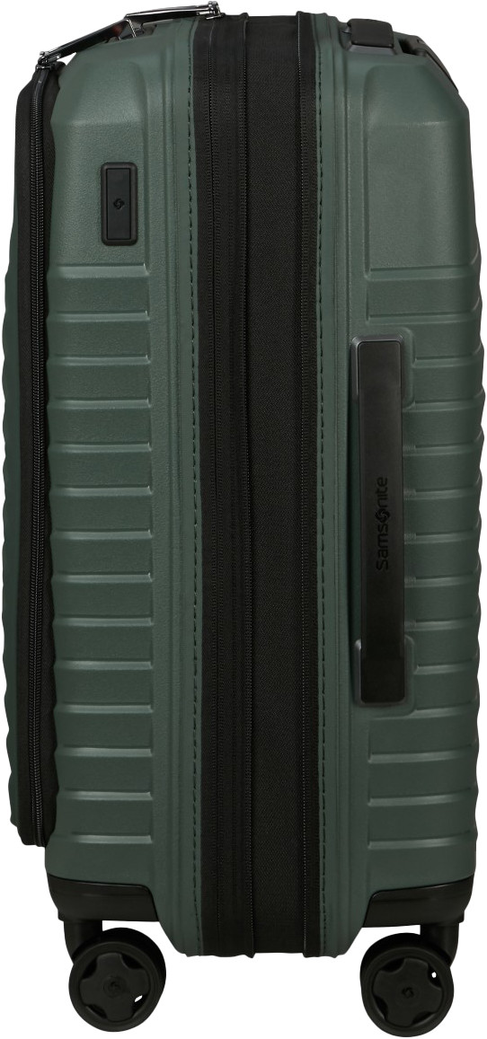 Samsonite Intuo Spinner Easy Access Expandable 55cm Olive Green linkerkant