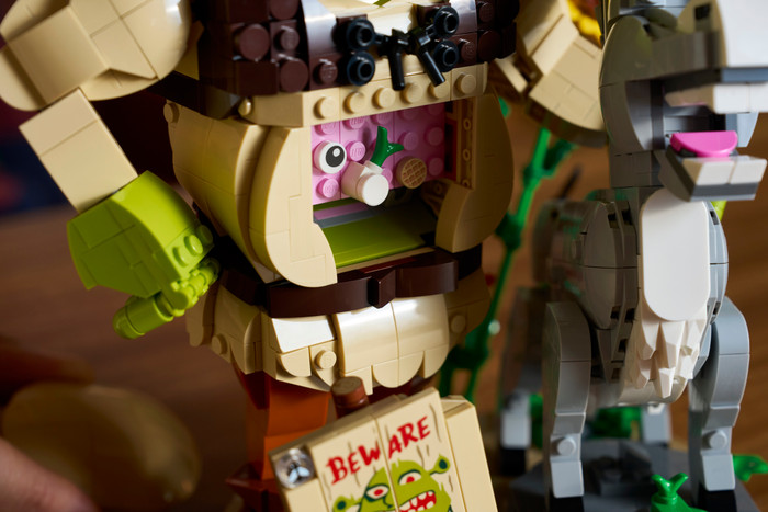 LEGO Shrek, Ezel en de Gelaarsde Kat 72423 product in gebruik