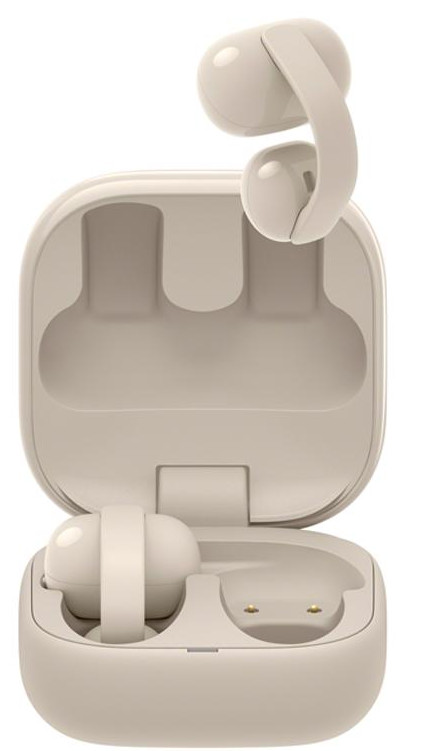 Sony Linkbuds Clip Beige voorkant