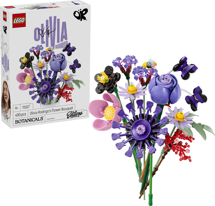 LEGO Editions Olivia Rodrigo's Bloemenboeket 11507 rechterkant