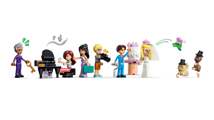 LEGO Friends Heartlake City Grand Hotel 42704 detail