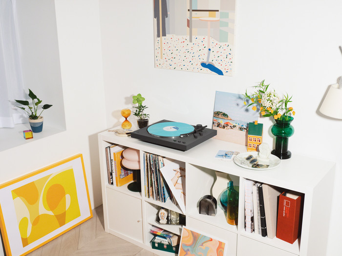 Sony PS-LX3BT Zwart product in gebruik