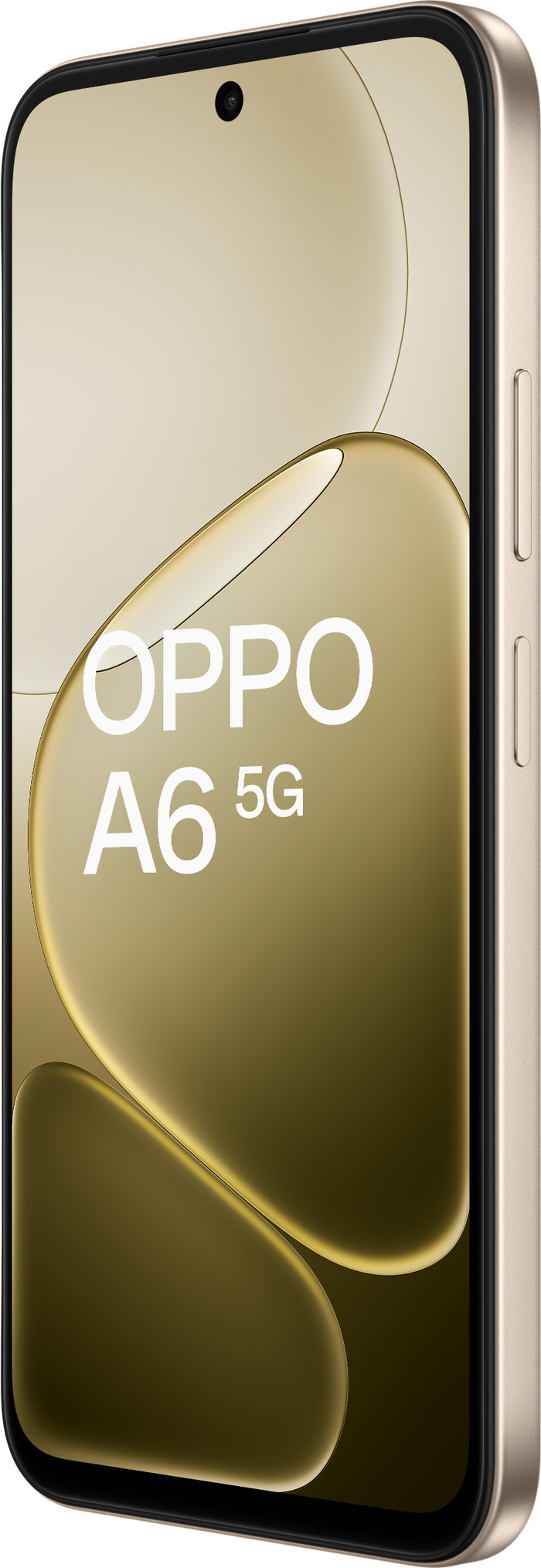 OPPO A6 128GB Goud 5G voorkant
