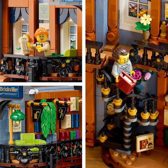 LEGO Icons Boekensteun: Boekhandel 11379 product in gebruik