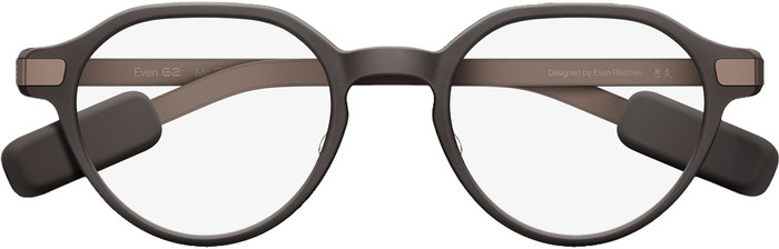 EvenRealities Even G2A Smart Glasses Bruin Main Image