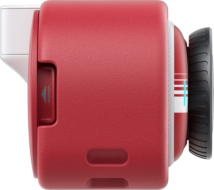 Insta360 GO 3S Retro Bundle Rood 128GB linkerkant