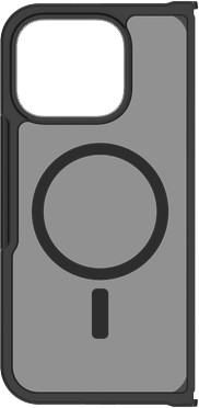 Just in Case Google Pixel 11 Pro Fold Back Cover met Magneet Zwart voorkant