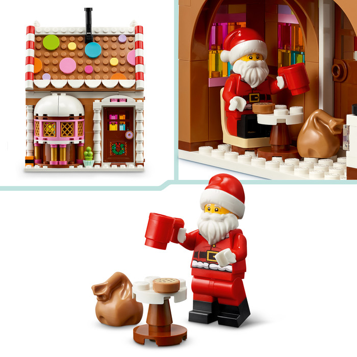 LEGO Winters Peperkoekhuisje 40809 detail