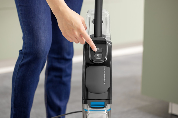 Bissell CrossWave HF2 Pro product in gebruik