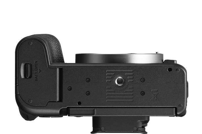 Canon EOS R8 Mark II onderkant