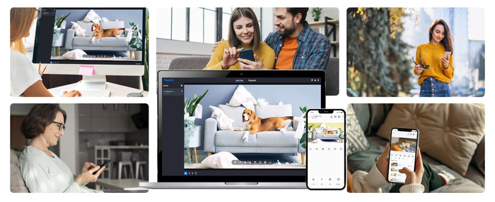 Reolink E540 product in gebruik