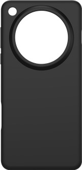 Just in Case Soft Design OPPO Find X9 Ultra Back Cover Zwart achterkant