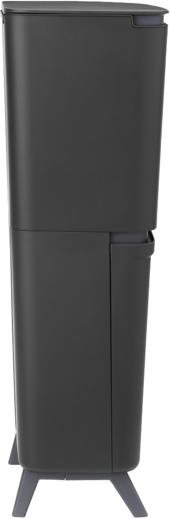 Brabantia SortUp Recycle Hi afvalemmer 25+10+10L Grijs linkerkant