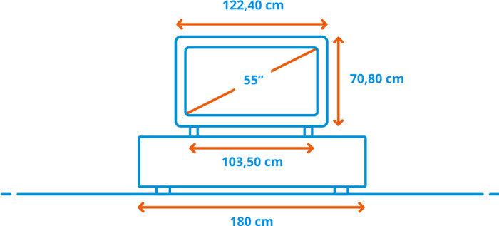 Samsung Micro RGB 55" R85H (2026) + Samsung HW-S60D Zwart (2024) visual Coolblue 1