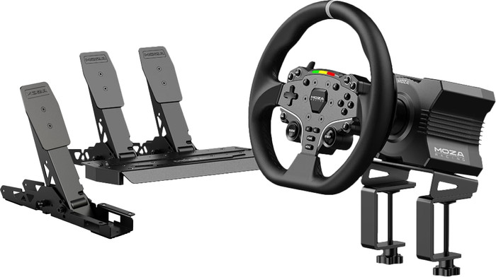 Moza SR-Pedalen Set + Clutch Pedal Main Image