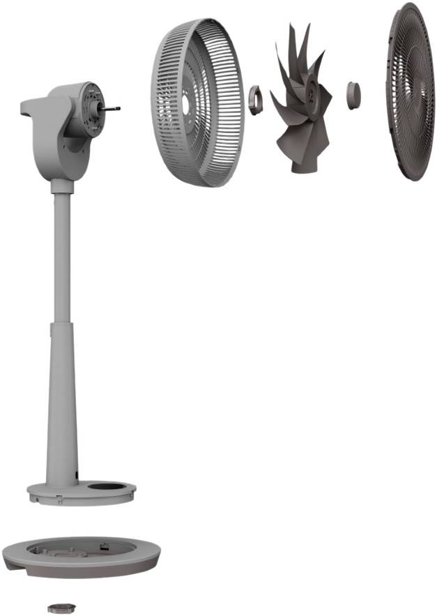 Duux Whisper 3 Grijs visual leverancier