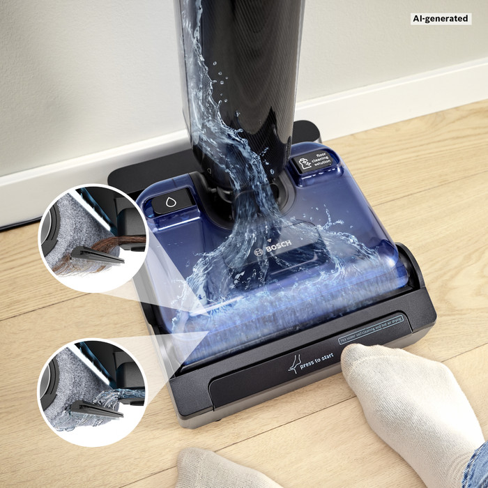 Bosch Series 6 OneFlow BHF61BM product in gebruik