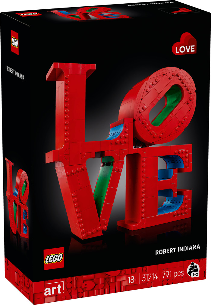 LEGO Art LOVE 31214 verpakking