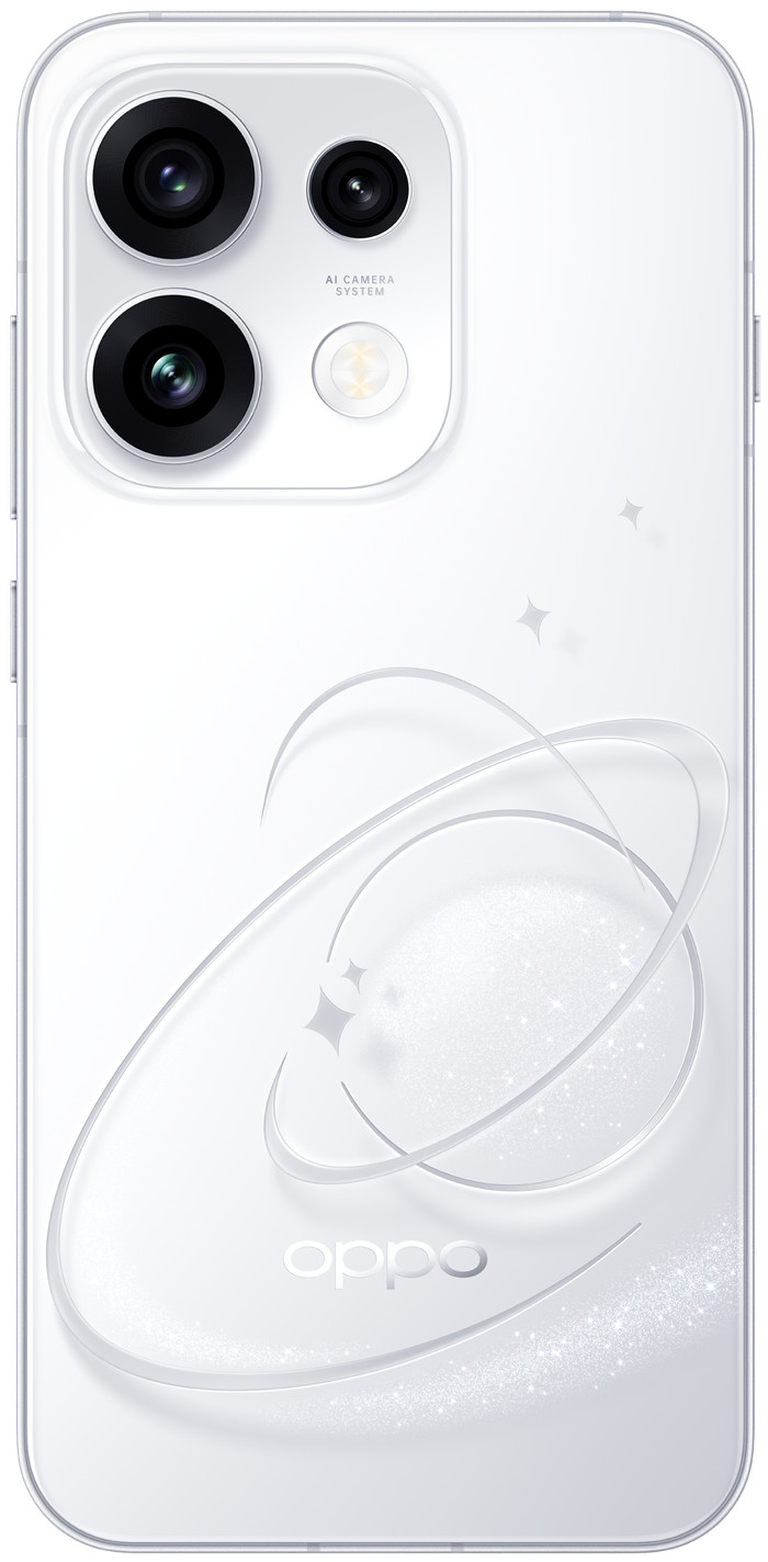 OPPO Reno16 Pro 512GB Wit 5G achterkant