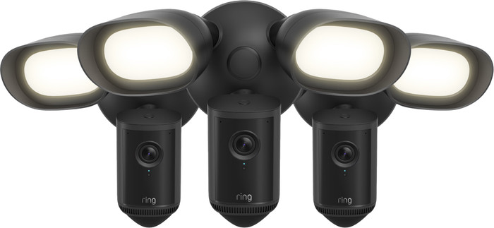Ring Floodlight Camera Wired Pro 2e Generatie Zwart 3-Pack Main Image