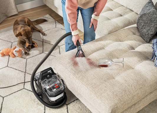 BISSELL SpotClean C9 Pro product in gebruik