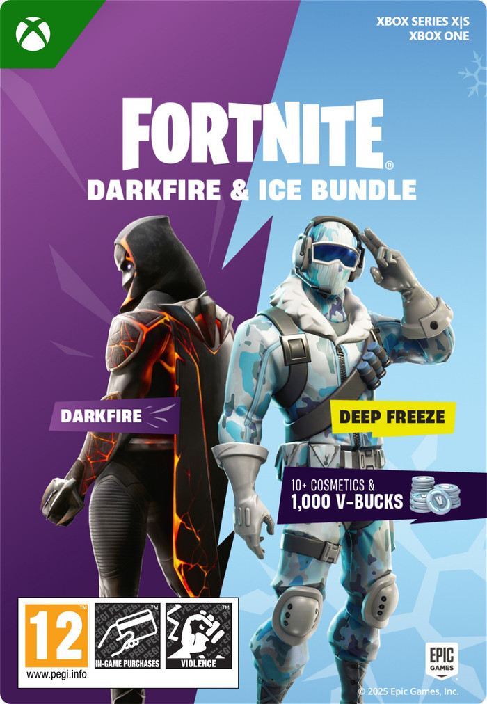 Fortnite: Darkfire & Ice Bundel Xbox Series X|S en Xbox One - Digitaal voorkant