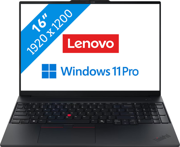 Lenovo ThinkPad E16 Gen 3 (Intel) - 22AY004HMH QWERTY Main Image