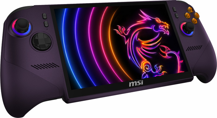MSI Claw 8 EX AI+ CG3EM Void Purple Launch Pack-019NL linkerkant