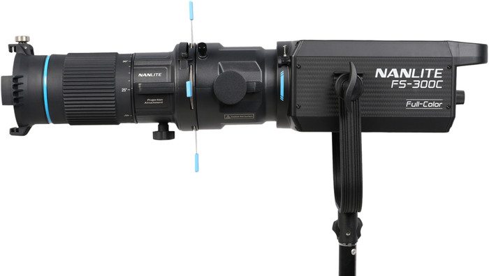 Nanlite Bowens Mount Projection Attachment 25-45 degrees left side
